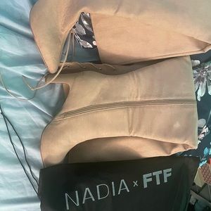 Plus size thigh high boots